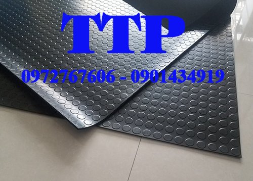 Cao su chống trượt - ngũ sọc, chấm bi